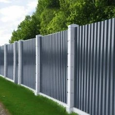 Metal Corrugated Fence Panels Metal Corrugated Fence Panels